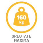 Scara pod DTM - greutate maxima admisa 160kg Greutate maximă admisa pe scara pod DTM: 160 kg